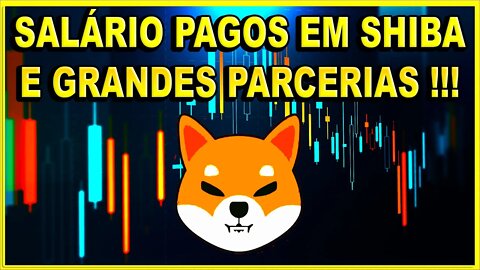 SALÁRIOS PAGOS EM SHIBA E GRANDES PARCERIAS !!!