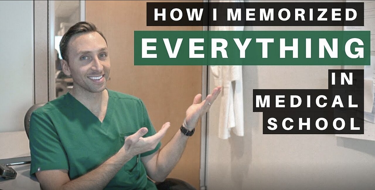 How I Memorized EVERYTHING in MEDICAL SCHOOL - (3 Easy TIPS)