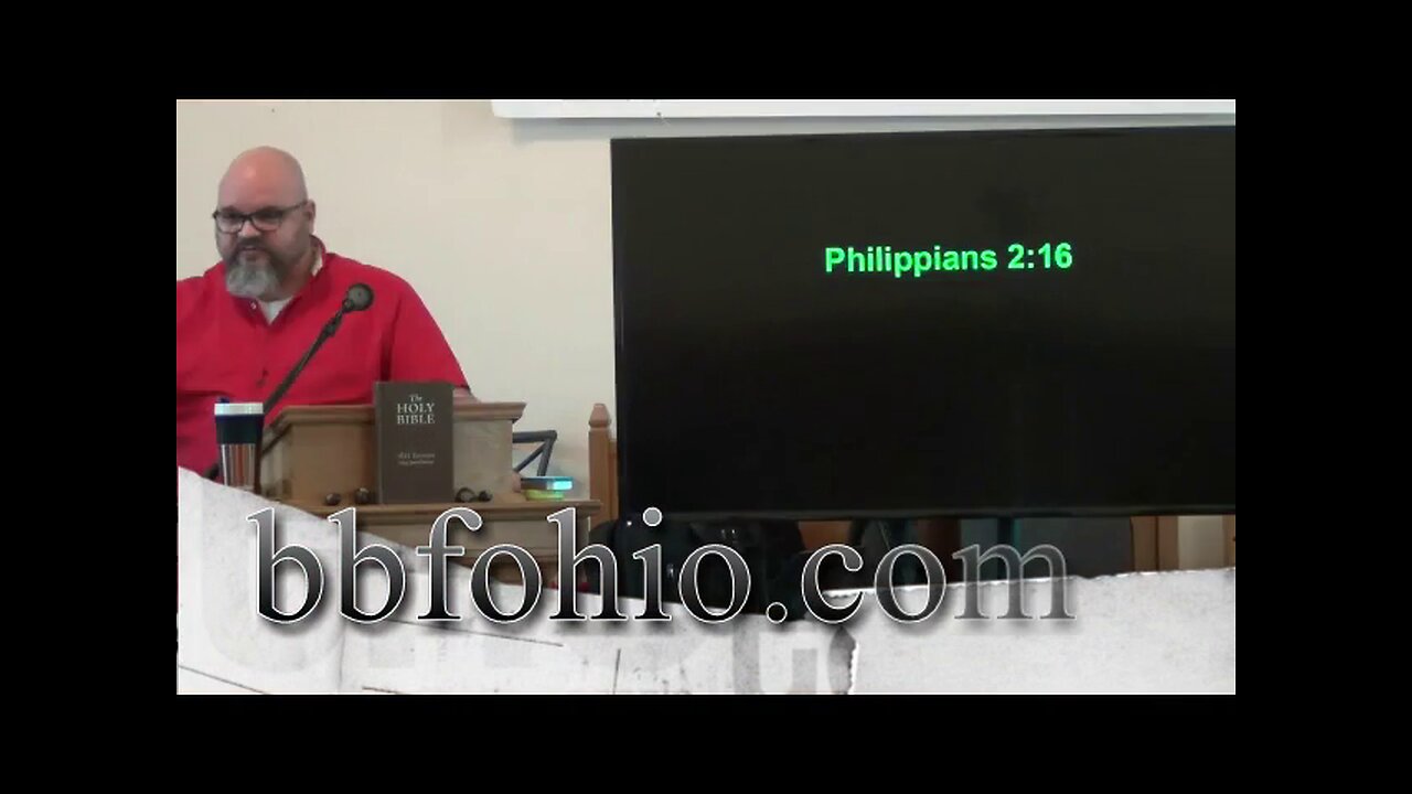 Holding Forth The Word of Life (Philippians 2:14-16) 2 of 2