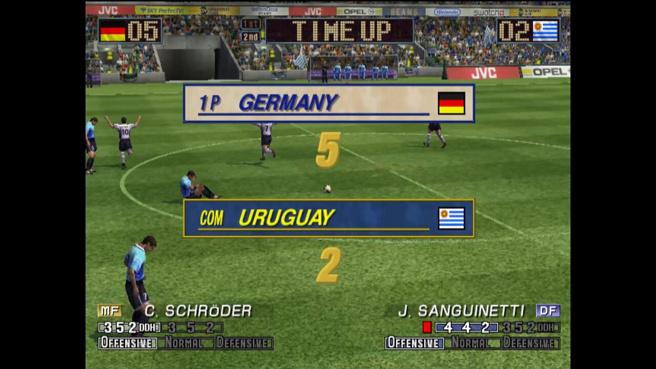 Virtua Striker 3 - Germany - Group