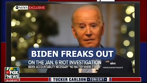 BIDEN FREAKS OUT