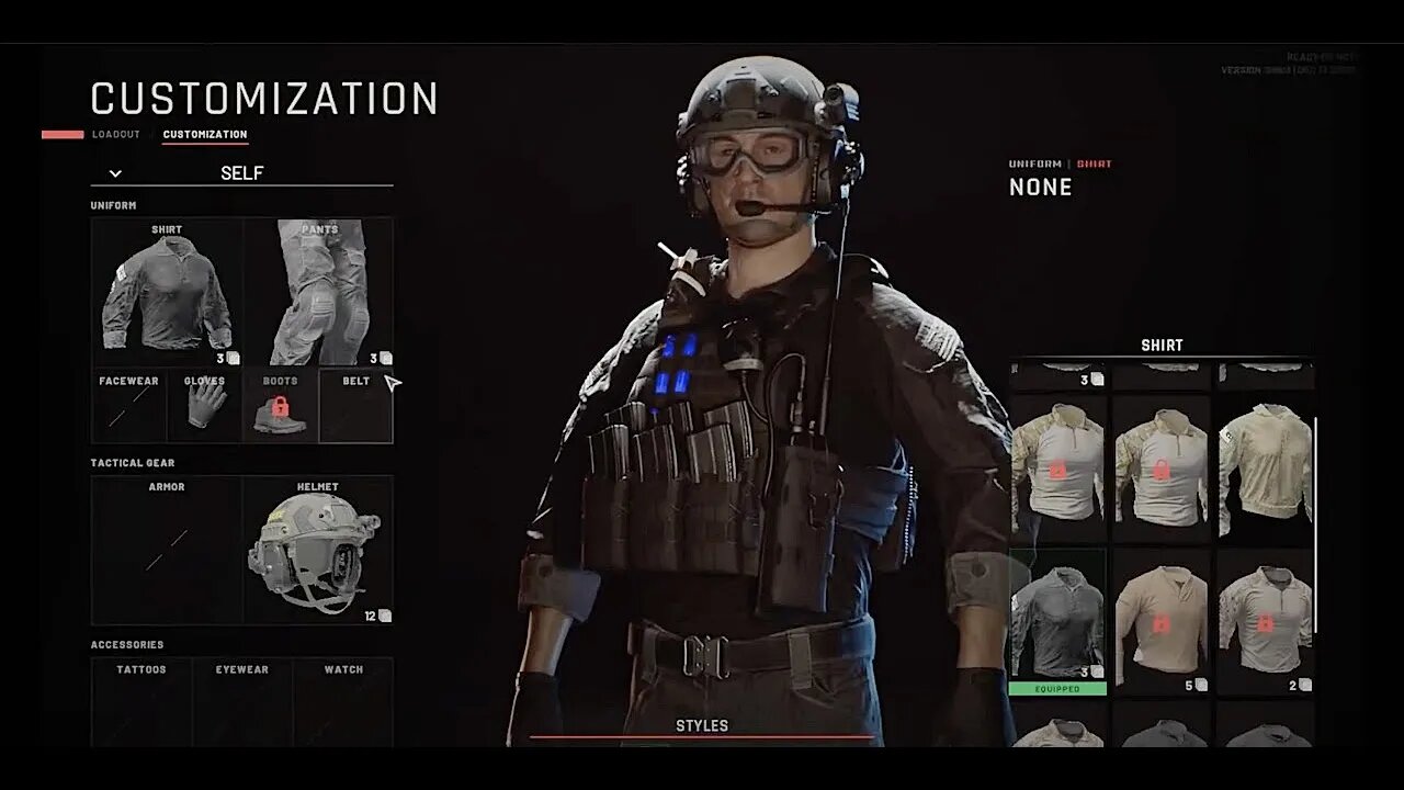 Ready Or Not: Update 1.0 | Customization Options
