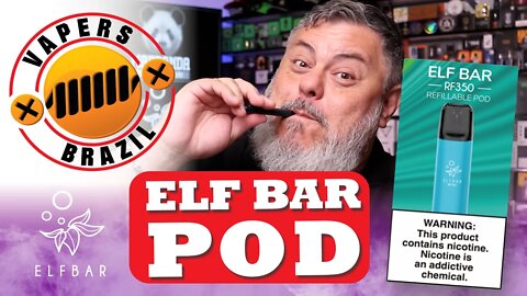 Elfbar Pod System - O Descartável agora pode ser Recarregado - Review PTBR