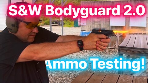 S&W Bodyguard 2.0 380 Review and Ammo Energy Testing!