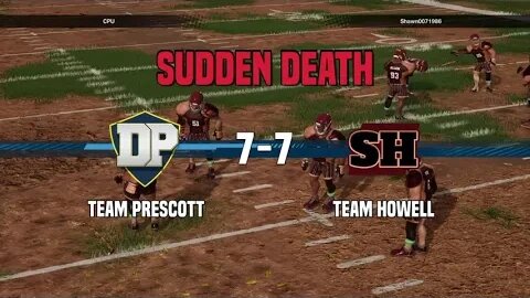 Wild Card Football: Team Prescott Vs. Team Howell