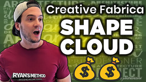 Creative Fabrica's Shapecloud Tool = Custom Fathers Day T-Shirts 💸💸💸