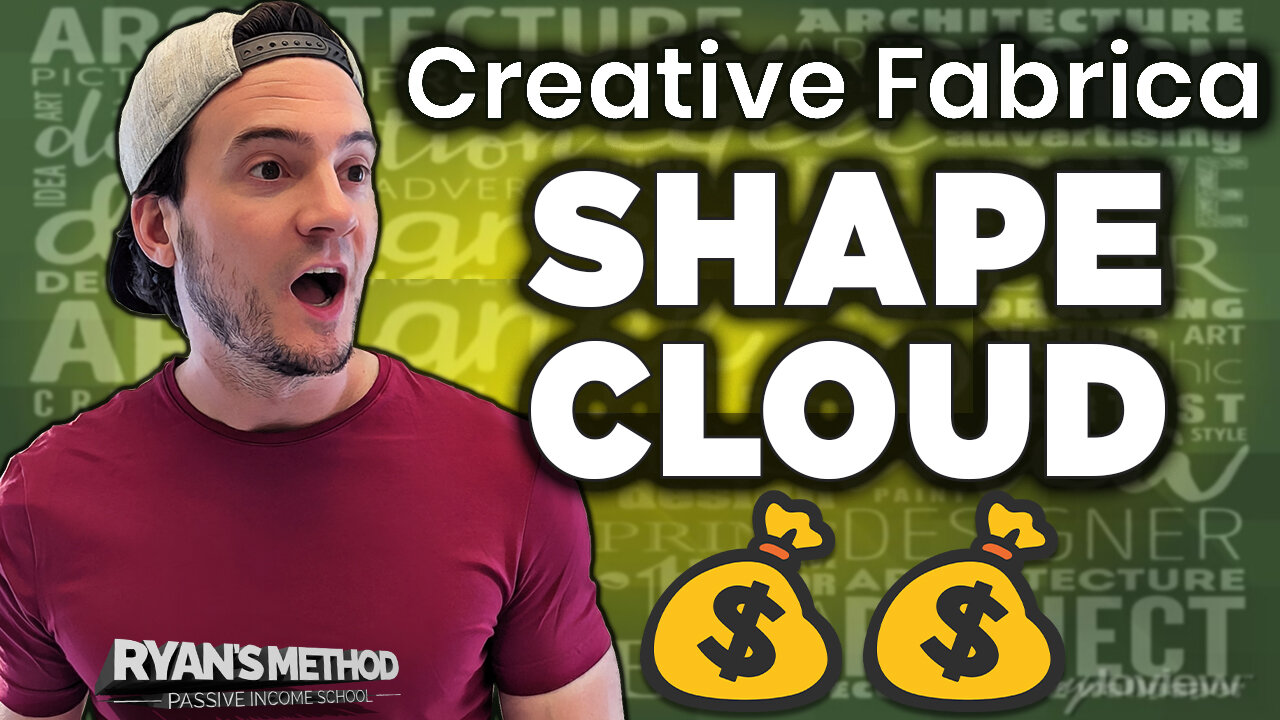 Creative Fabrica's Shapecloud Tool = Custom Fathers Day T-Shirts 💸💸💸