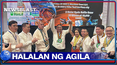 PANOORIN | Halalan ng Agila, matagumpay na idinaos