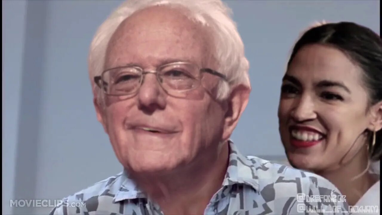 Wait for it. AOC shows Bernie how to make a "White Russian"