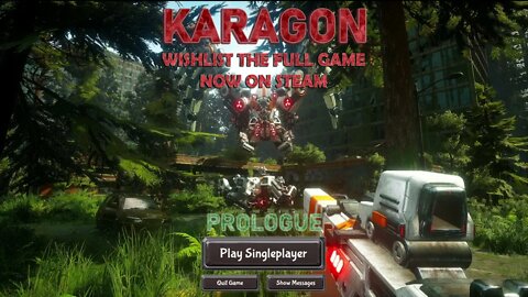 Karagon - gameplay prologue demo, first look