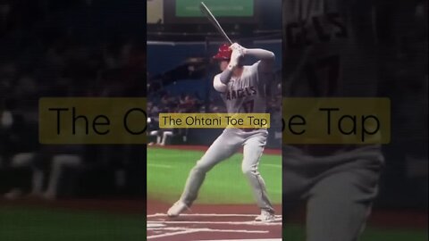 The Ohtani Toe Tap #shorts #short #baseball