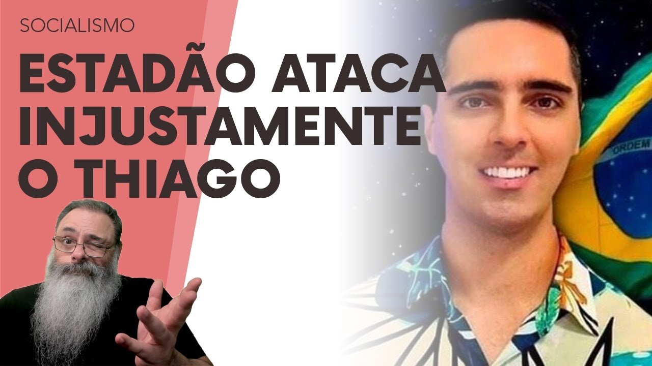 ESTADÃO ataca THIAGO RESISTE com INTERESSE de AJUDAR a CENSURA da INTERNET e TEM GENTE CAINDO...