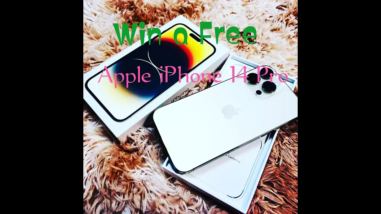 iPhone 14 Pro- Win a Free Apple iPhone 14 Pro Max Giveaway!