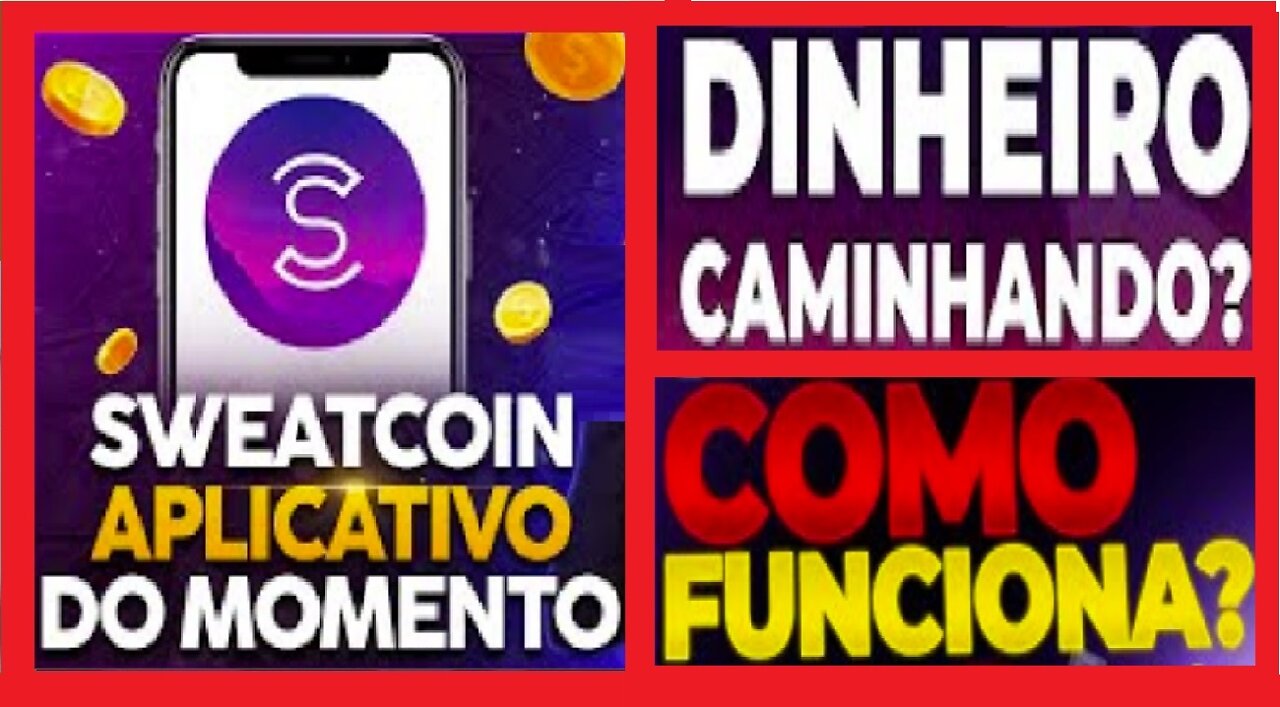 SWEATCOIN - Ganhe Token SWEAT | Com Este APP do momento Ganhe Dinheiro “APENAS ANDANDO" | TokenSWEAT