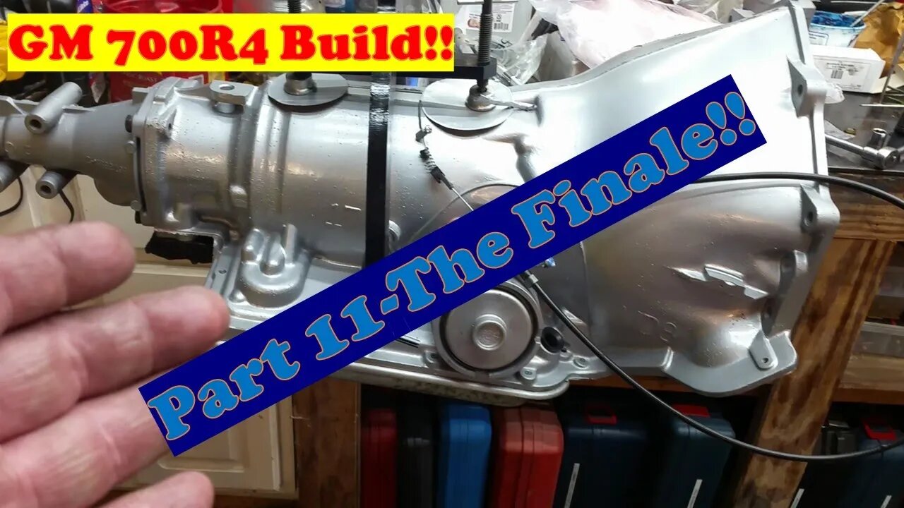 Building GM's 700R4 Transmission for fellow Youtuber L2theW part 11- The Finale!