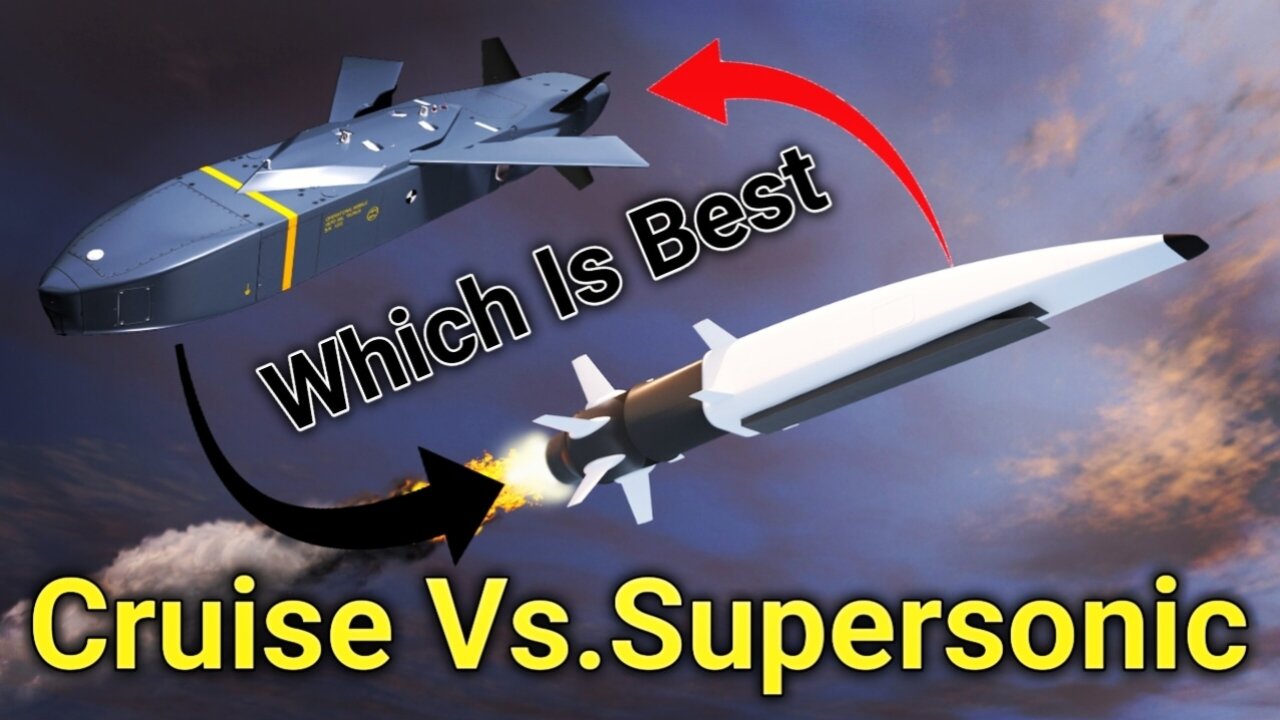 Which is best missile beat for air to air combat, Cruise Vs Supersonic🧐 What different