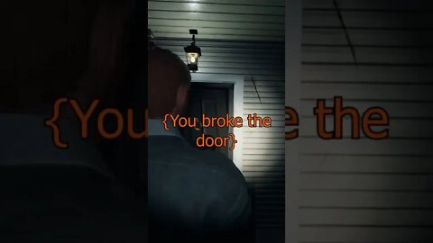 "You broke the door" | Phasmophobia VR #shorts