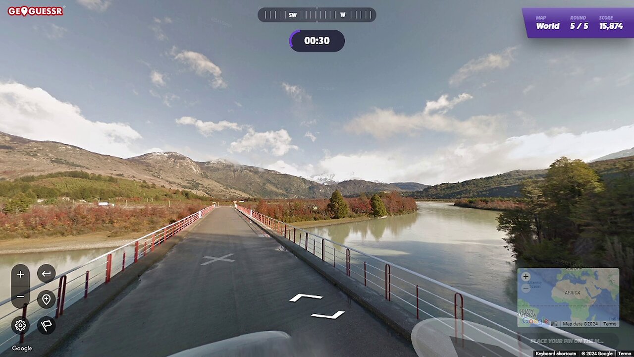 GeoGuessr : Daily Challenge, October 20, 2024