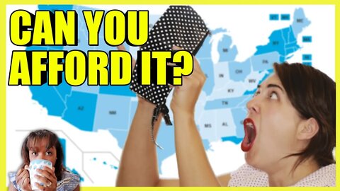 Can You AFFORD To LIVE In Your State? SHOCKING Results! (clip)