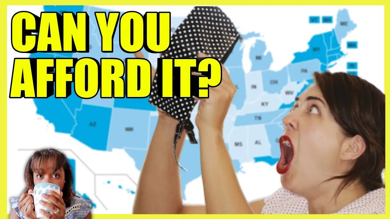 Can You AFFORD To LIVE In Your State? SHOCKING Results! (clip)