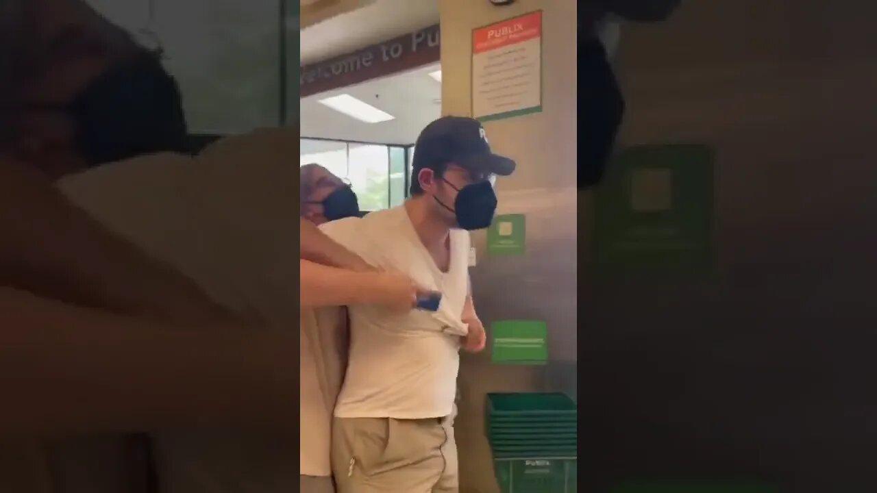 Man goes BEAST MODE after someone walked too close to him without a mask
