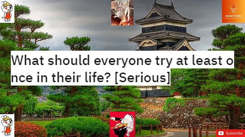 What should everyone try at least once in their life? #life #experience 