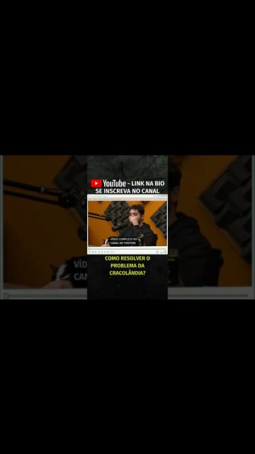 O QUE FAZER COM A CRACOLÂNDIA? (vídeo completo no canal) #shorts #cracolândia #alexandrefrota