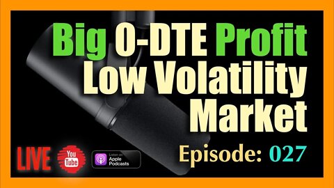 Profit in a Low Volatility Market - Episode #027