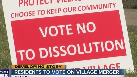 Depew residents fight over village merger