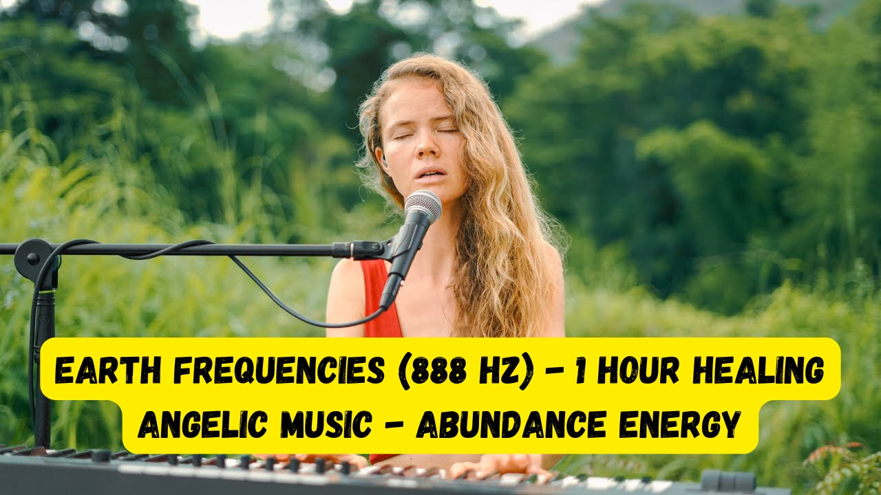 Earth Frequencies (888 Hz) - 1 hour Healing Angelic Music - Abundance Energy