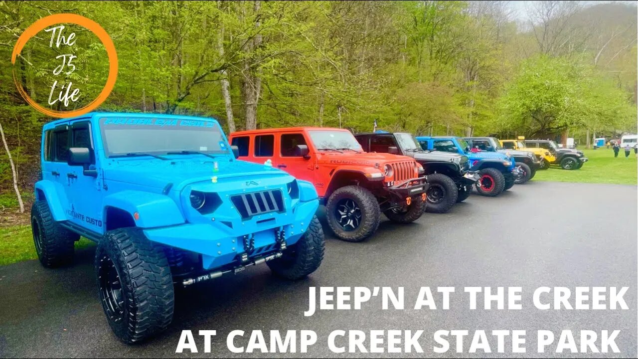 We Go Jeep’n At The Creek At Camp Creek State Park!