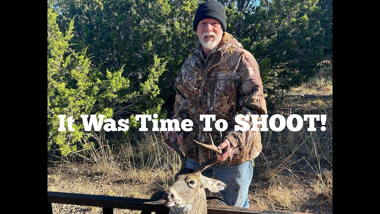 It Was Time To SHOOT