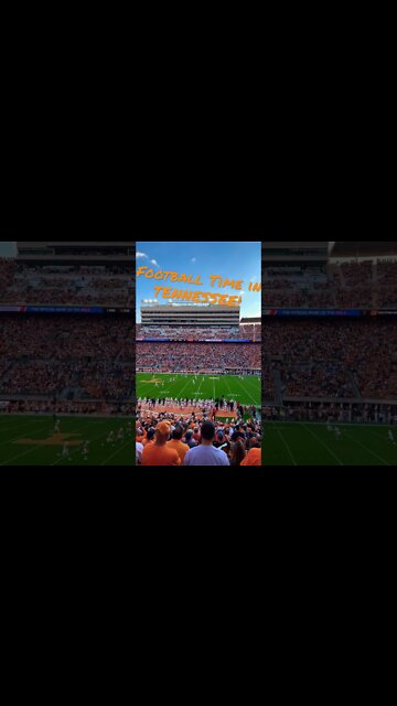 Football at Tennessee! #Vols #GBO #Football #College #Shorts #shortsvideo