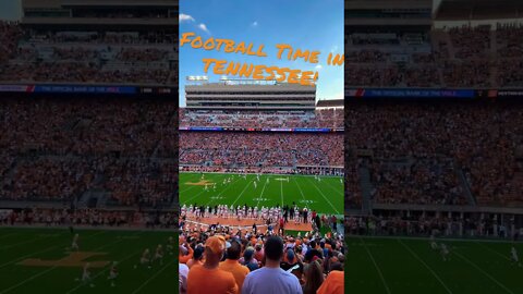 Football at Tennessee! #Vols #GBO #Football #College #Shorts #shortsvideo