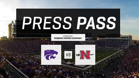 Pregame Press Pass | Kansas State vs. Nicholls | August 27, 2019