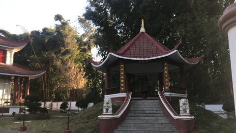 Pagodas in Chinese Park Temple