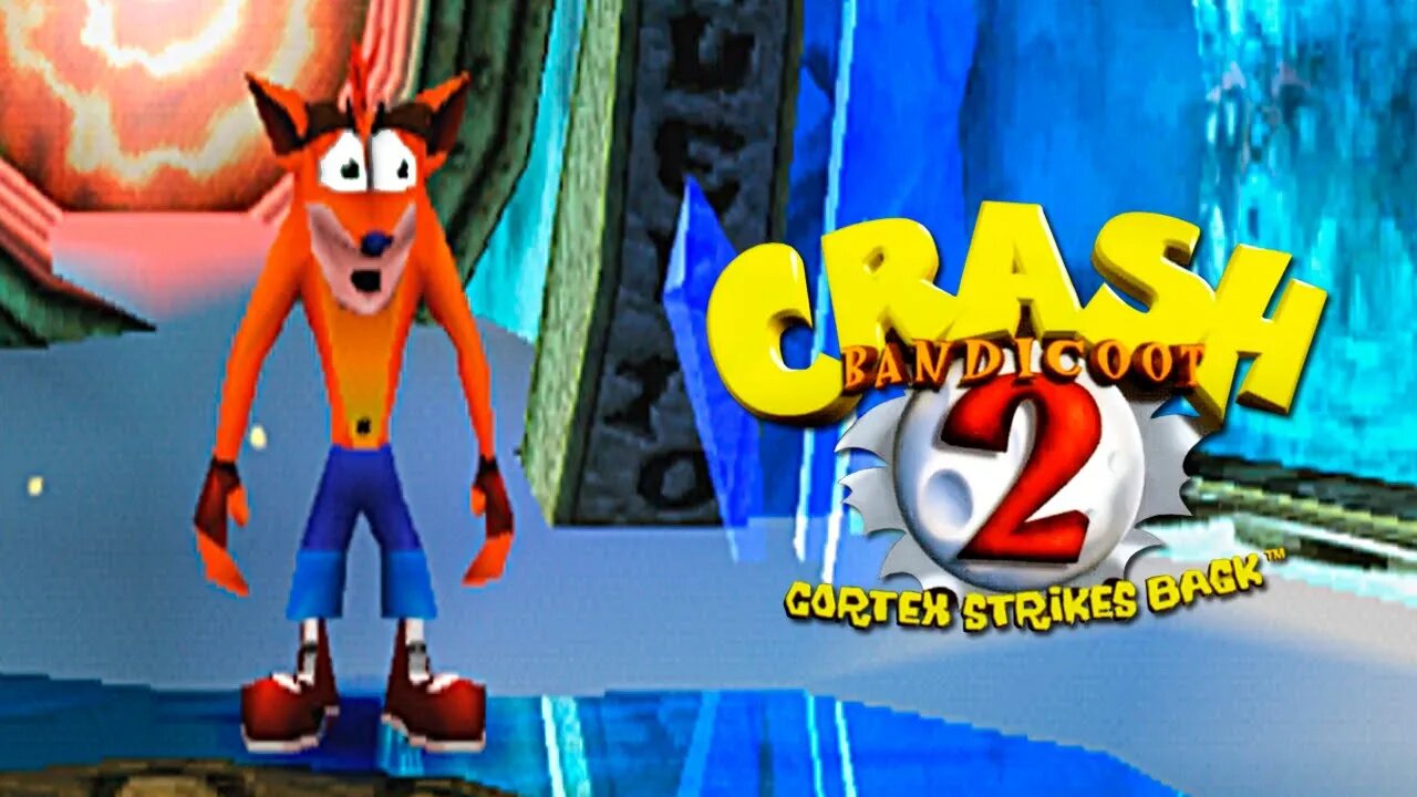 CRASH BANDICOOT 2 CORTEX STRIKES BACK (PS1) #6 - Crash Bandicoot vs. Komodo Bros! (Dublado em PT-BR)