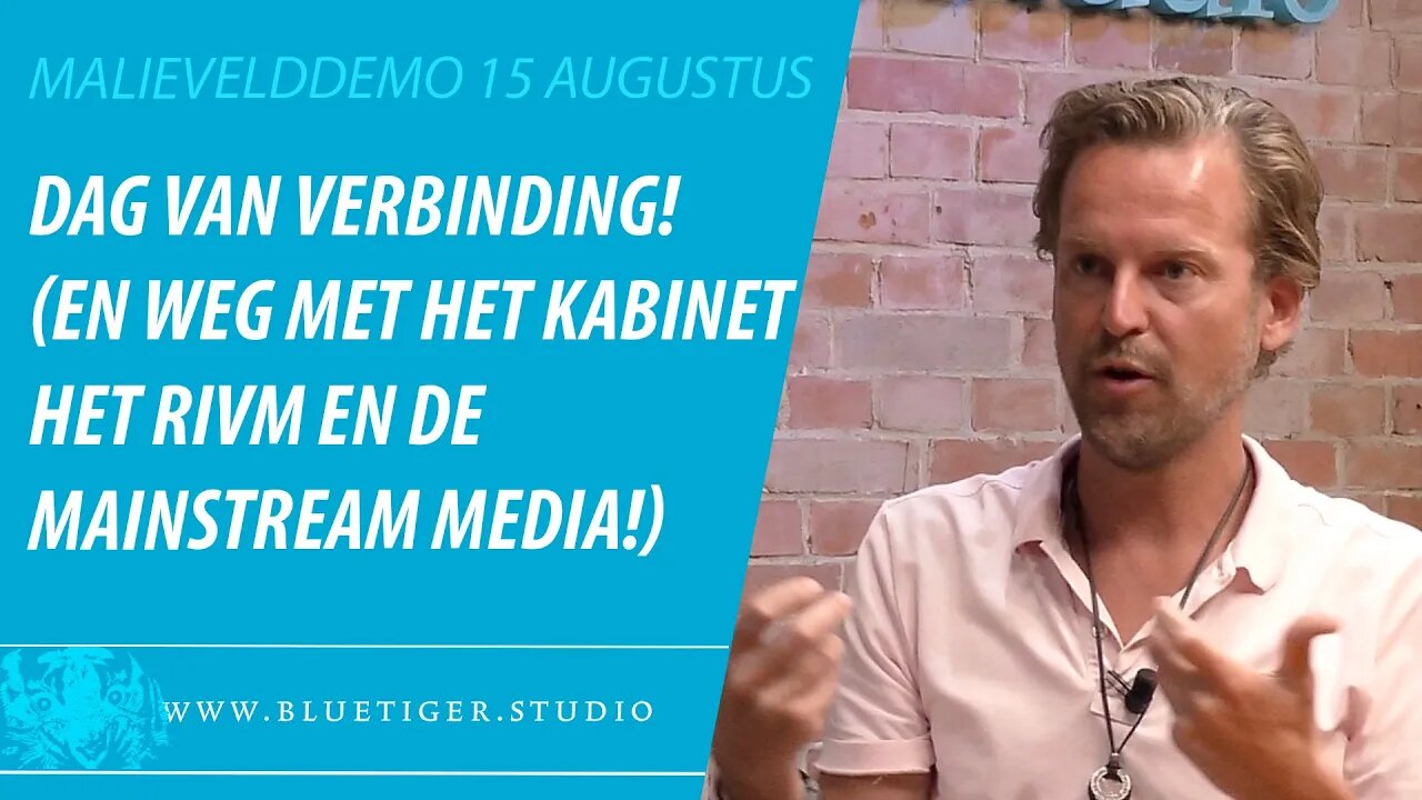 15 augustus, demo tegen de spoedwet: weg met het kabinet, het RIVM en de mainstream media!