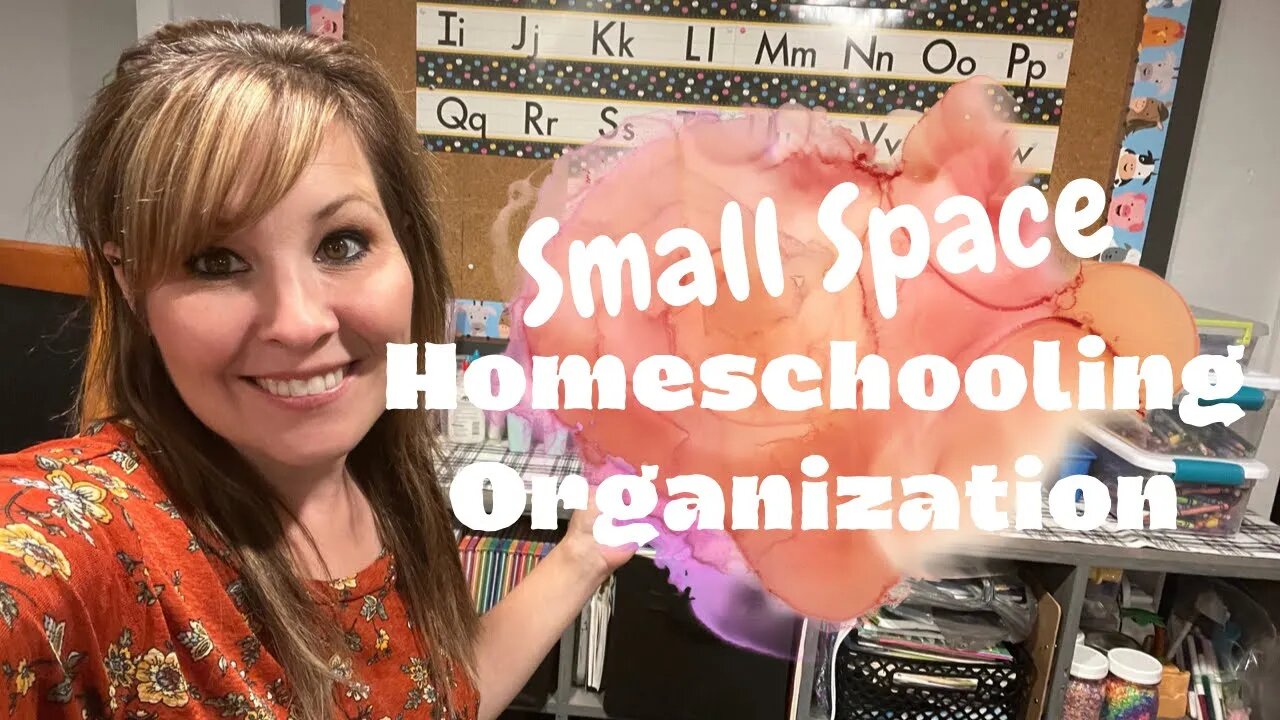 Small Space Homeschooling Organization // Organize With Me #homeschooling