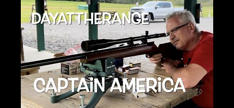 Captain America challenge Winchester 52D