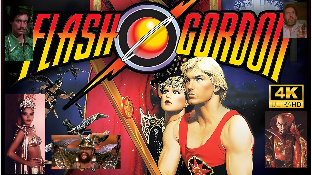 Flash Gordon Trailer (1984) (Ai Upscaled)(60fps)