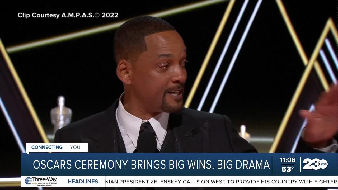 Oscars ceremony brings big wins for 'Coda,' big drama from Will Smith, Chris Rock