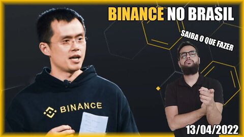 Binance JÁ ESTA REPORTANDO TUDO! Saiba o que fazer! Análise Bitcoin 13/04/2022