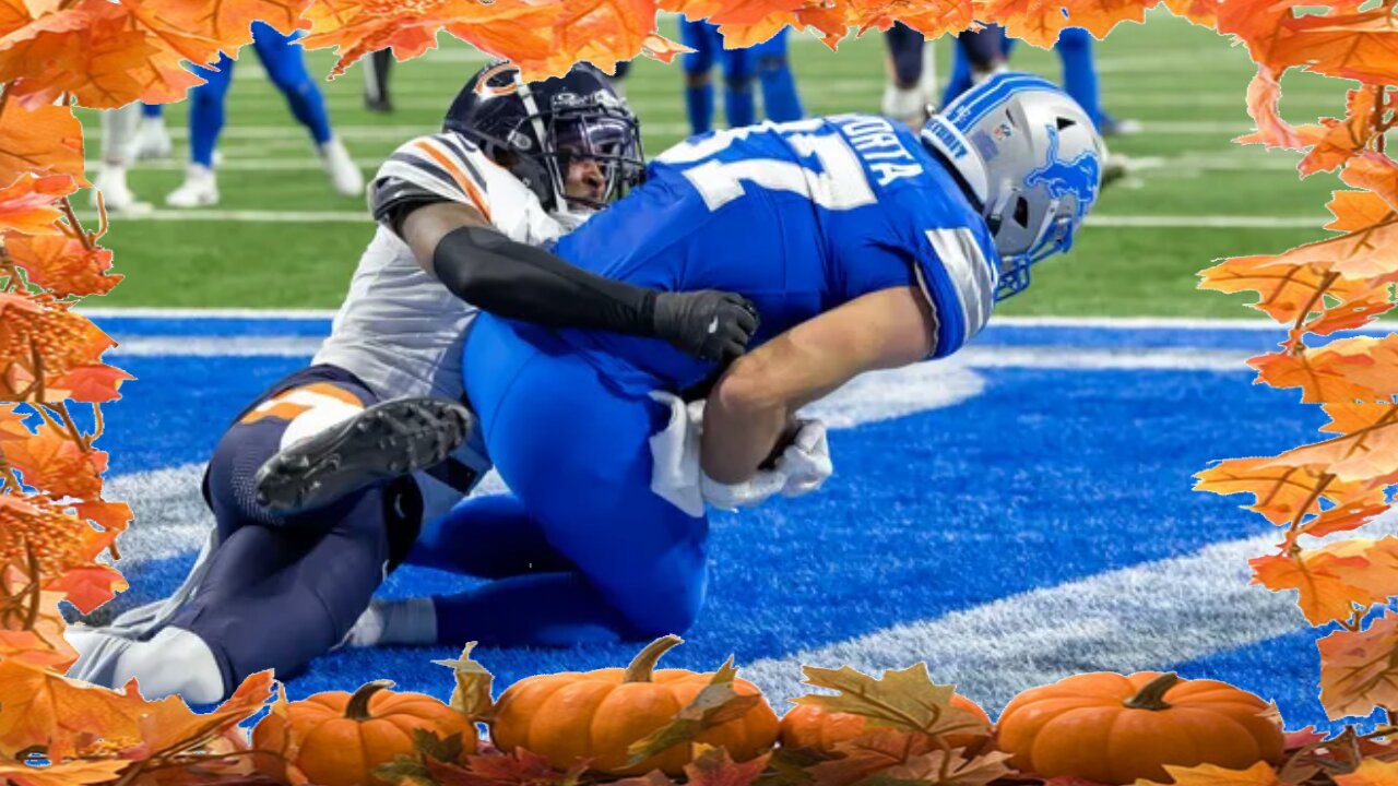 Chicago Bears Vs. Detroit Lions Week 13 Thanksgiving day Highlights | 2024