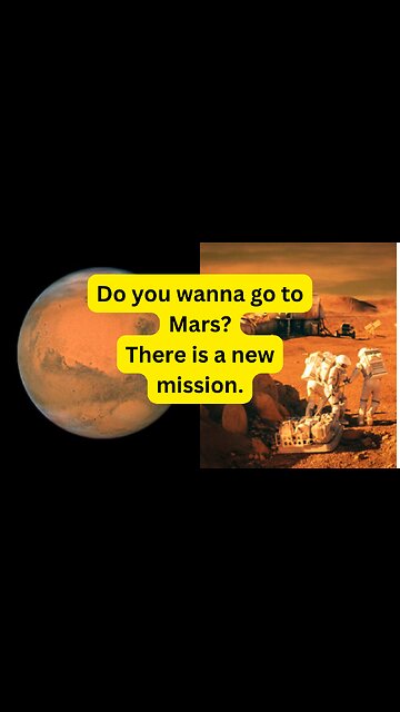 Do you want to go to Mars? NASA is preparing a mission.
