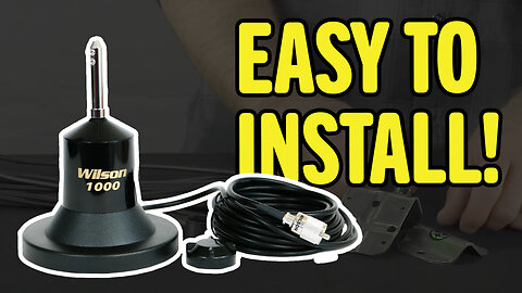 Wilson 1000 Magnet CB Antenna Details
