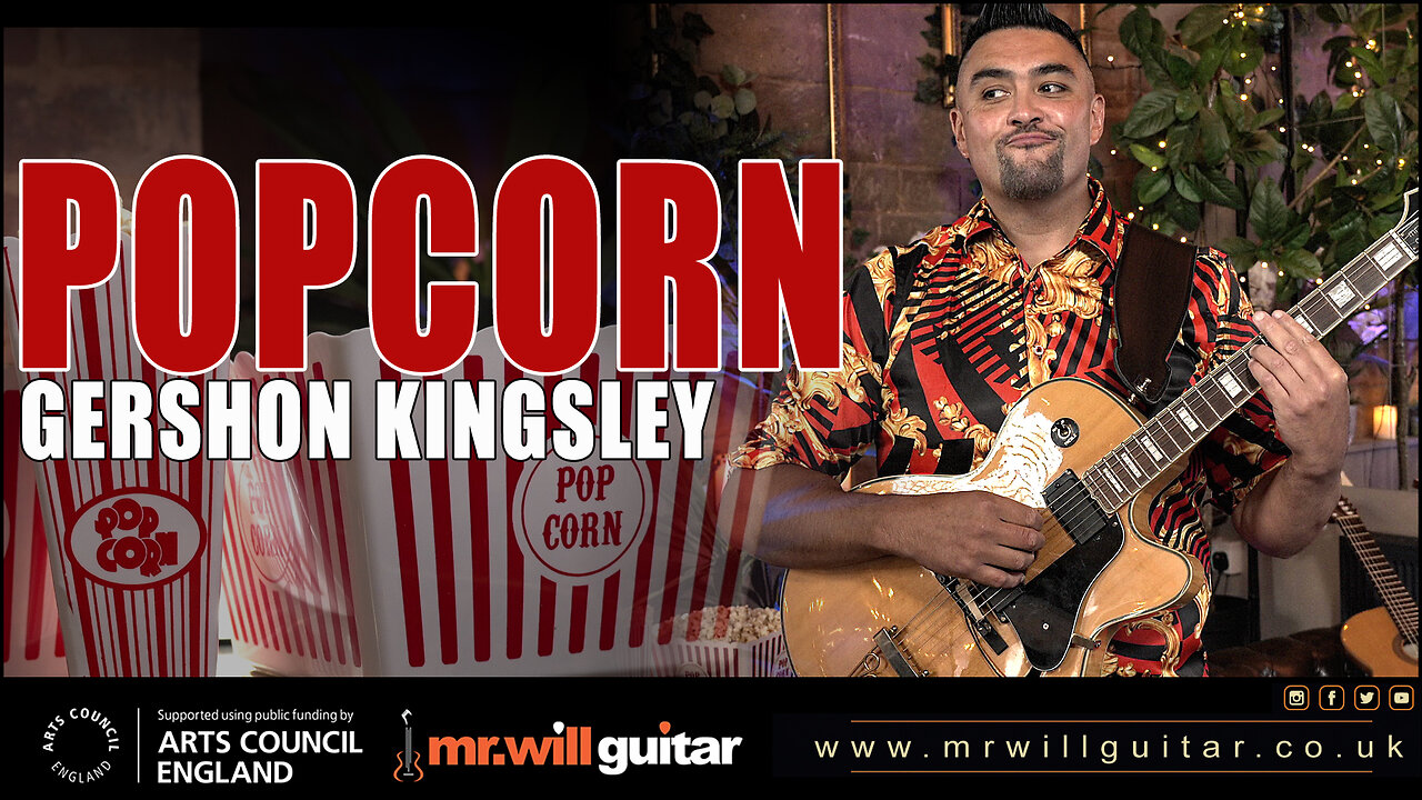 Popcorn - fingerstyle guitar arrangement