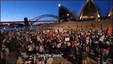 DISGUSTING: Palestinian Supporters in Australia Chant 'Gas The Jews'