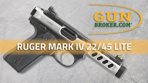 Ruger Mark IV 22/45 Lite - A Lightweight Training Pistol That's Fun to Shoot!