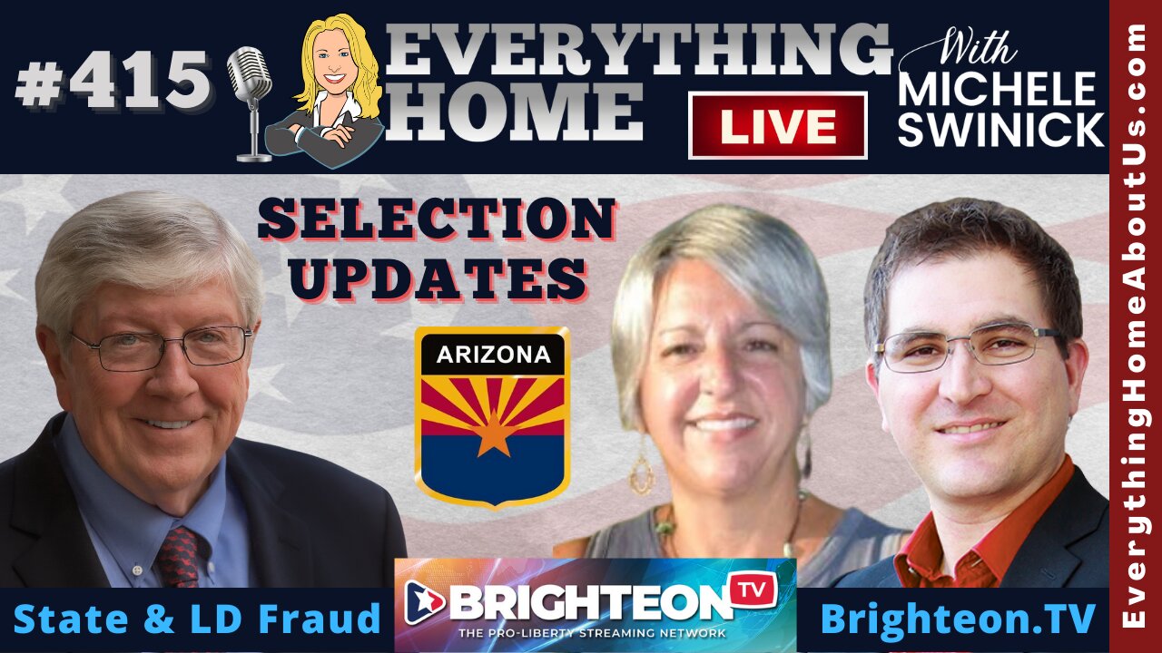 415 ARIZONA UPDATE: Elections, Selections, Mari-Corruption County, LD3 Circus Elections - Our New Chair Wouldn't "Allow" A Hand Count & Stormed Out Of Room With The Ballots! She Also Didn't Know She Was The Chair Until I Told Her!